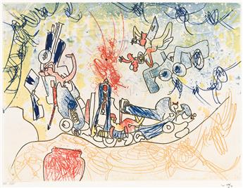 ROBERTO MATTA Les oh! Tomobiles.